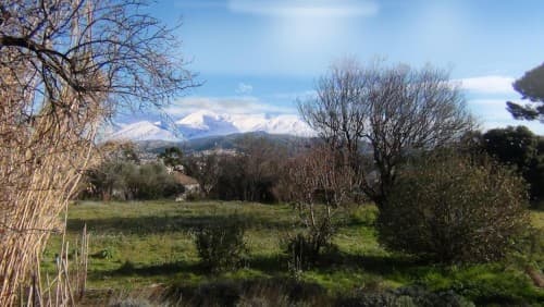 Neige sur les hauteurs de la Sainte-Baume