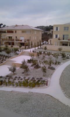 Neige sur Opéra verde