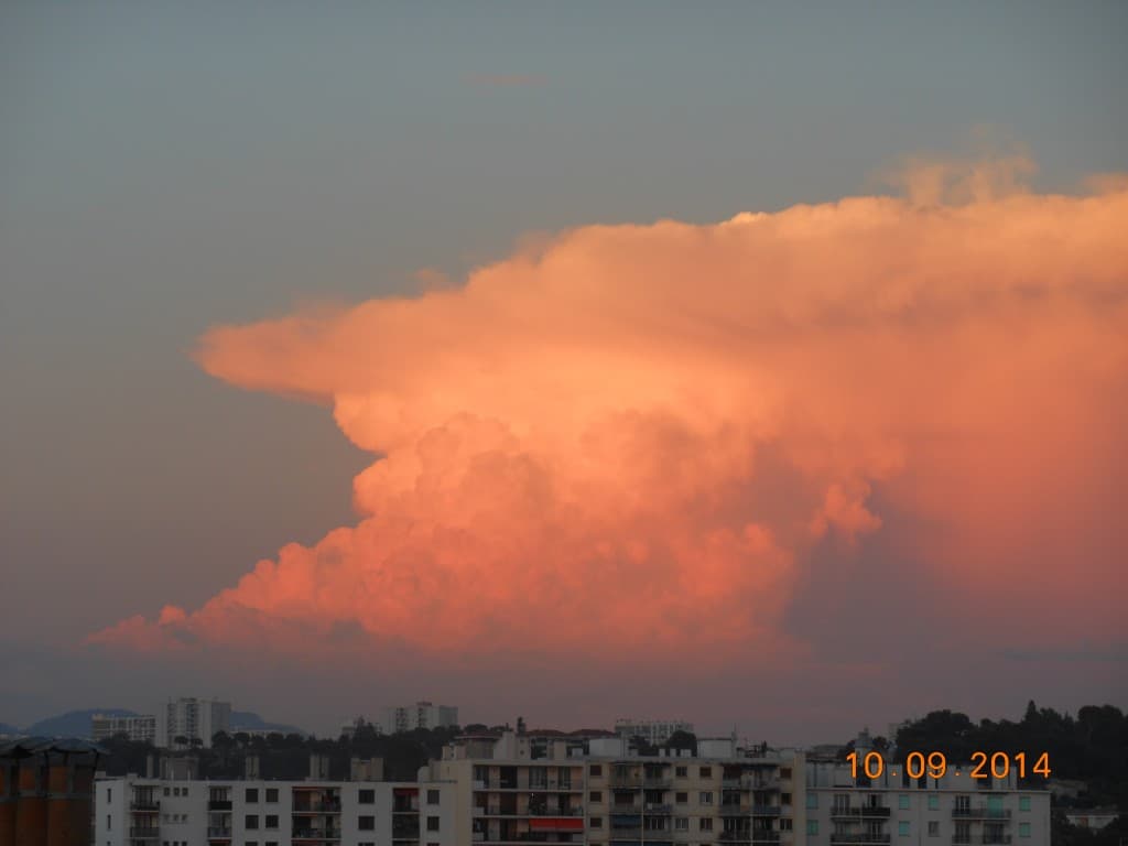 La France en nuage