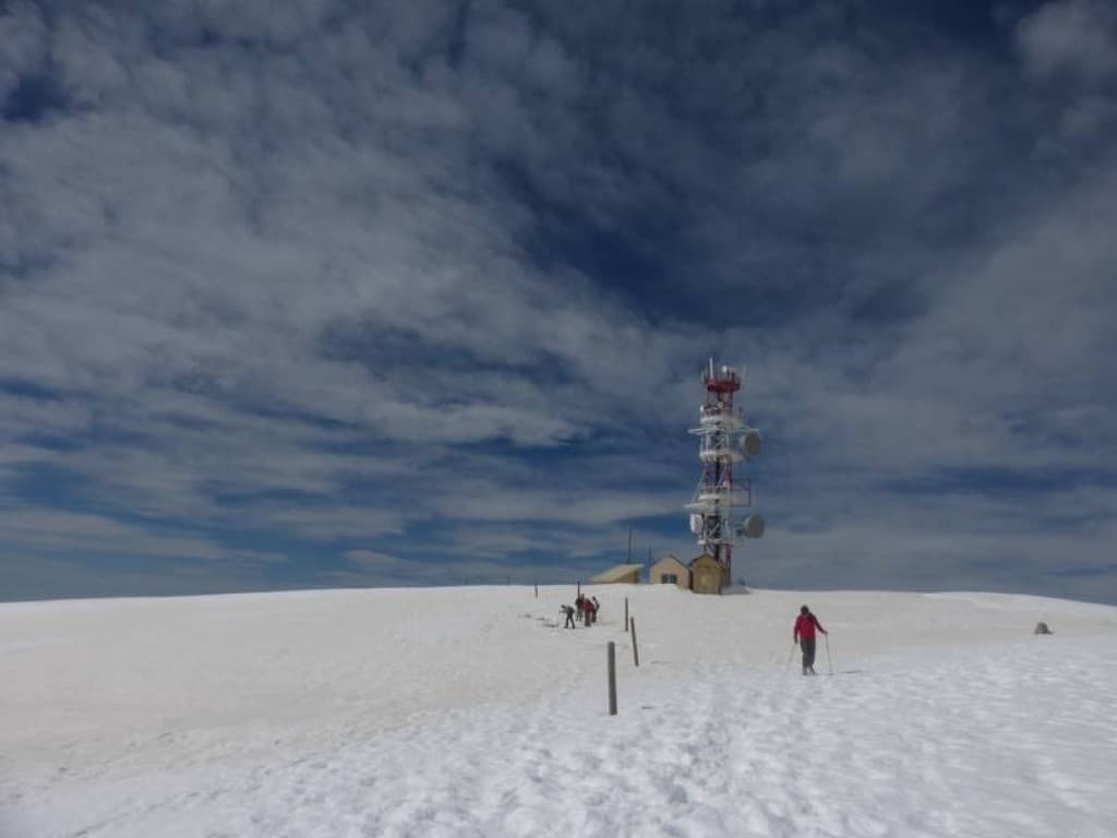 neige de printemps à Lure
