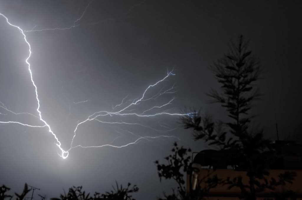 Orage à Marseille