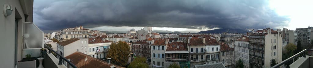 Temps menaçant