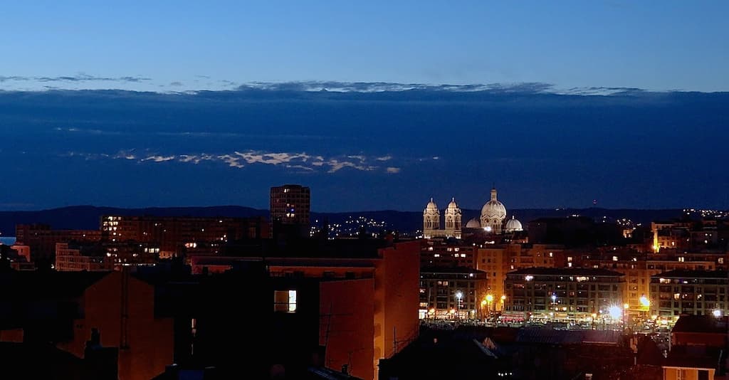Vers l'ouest à 21:32 