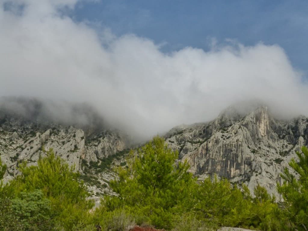 brouillard sur ste victoire