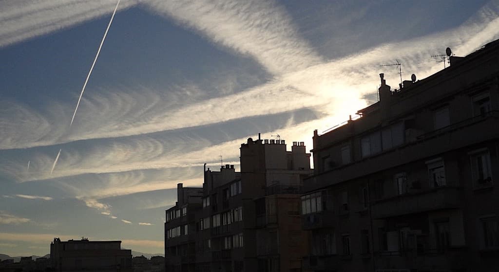 Le ciel au sud-est à 09:05 (G@tto)