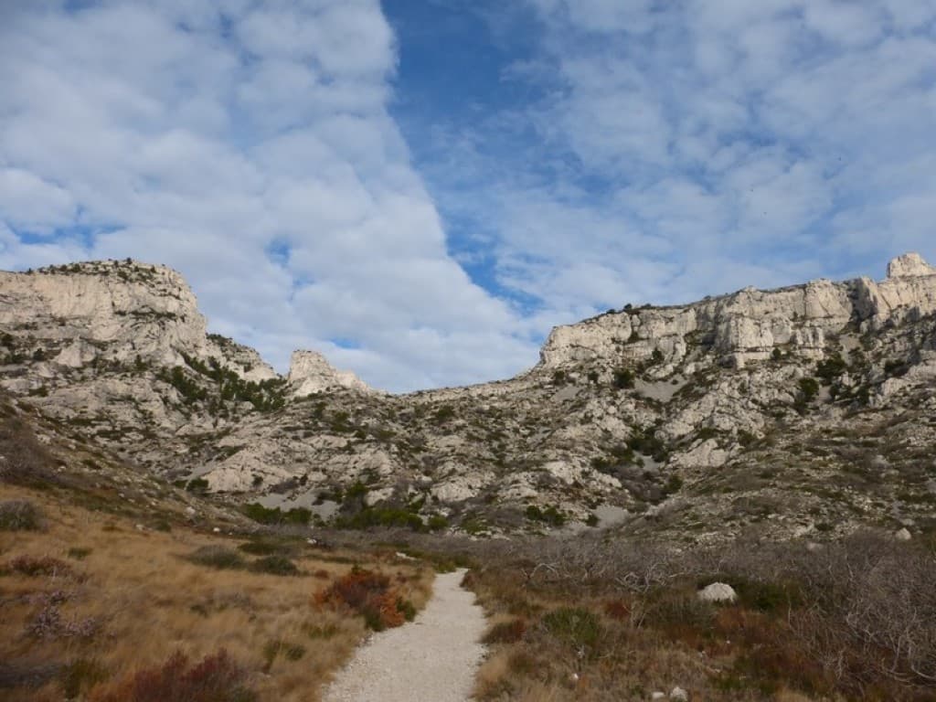 paysage massif de Marseilleveyre