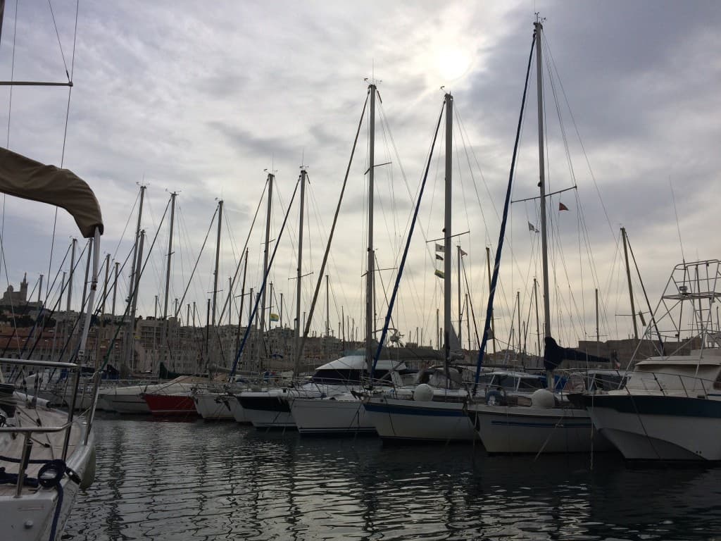 Quelques bâteaux du Vieux Port