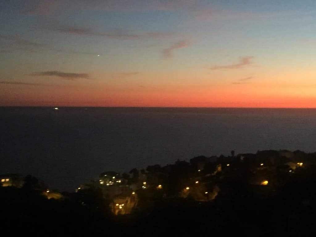 coucher de soleil