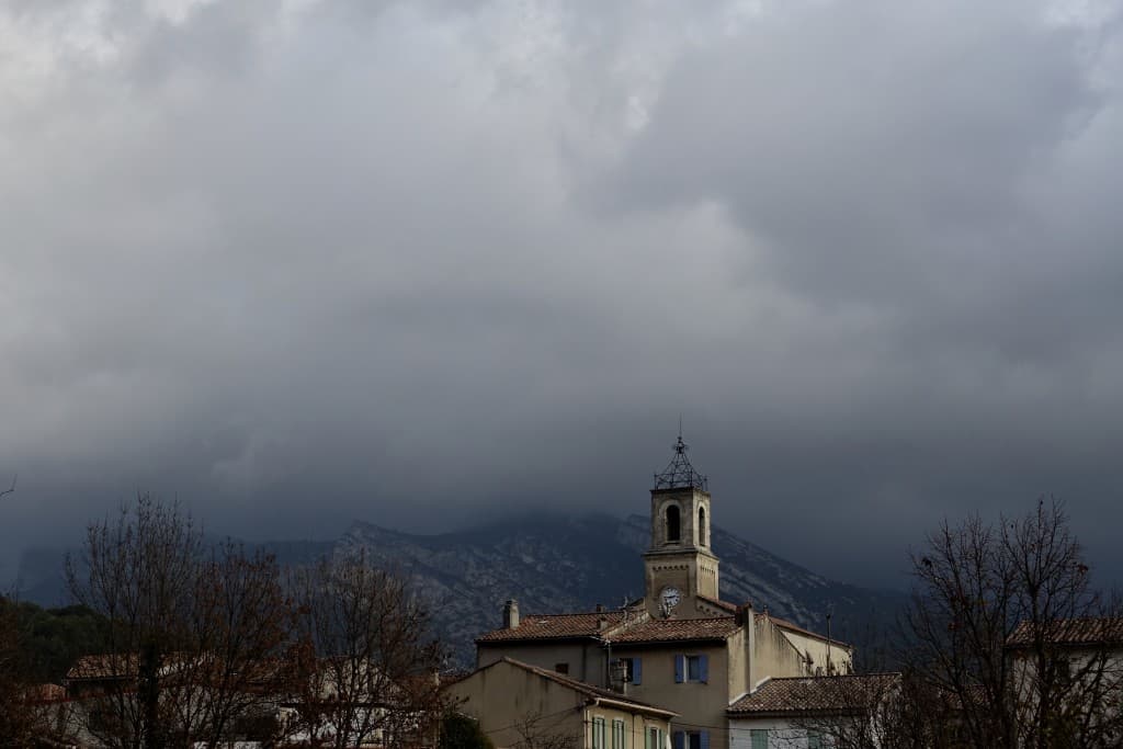 Nuages sur Roquevaire