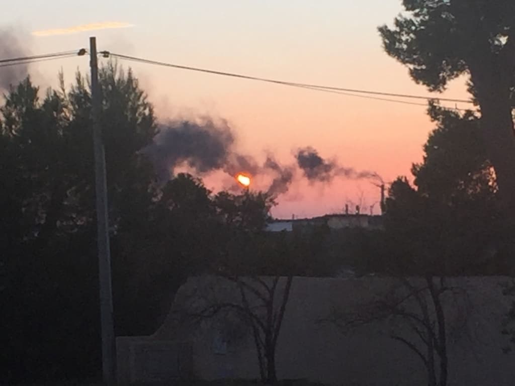 pollution  pÃ©trochimique 