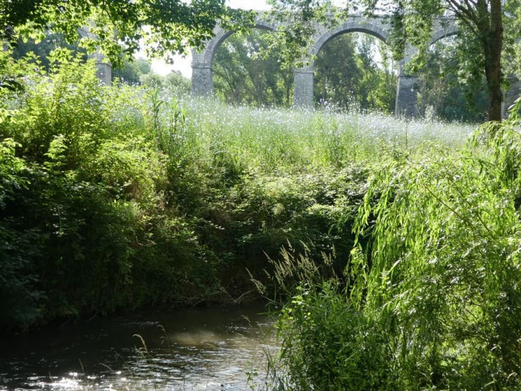 l'Arc sous le viaduc