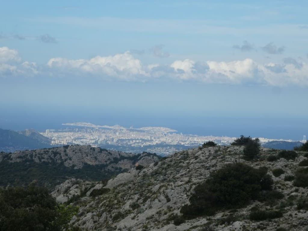 marseille vue du Plan des vaches