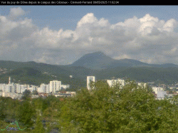 Clermont-Ferrand - Campus - vue Puy de Dôme 