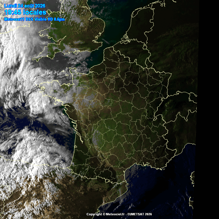 Image d'illustration pour Suivi des nuages en France