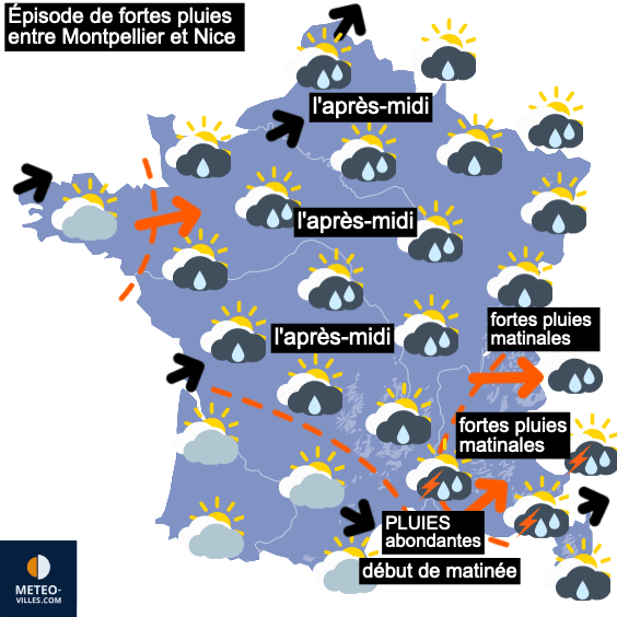 Semaine assez calme - inquiétude pour le week-end prochain