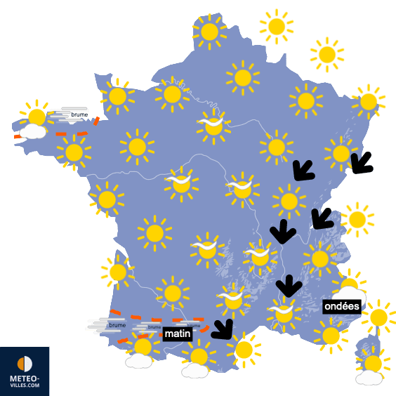 Changement de temps à partir de lundi ou mardi