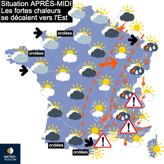 Accentuation de la sécheresse - et chaleur à nos portes
