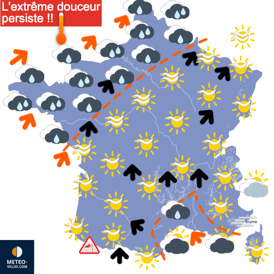 Des températures en baisse après le week-end prochain ?