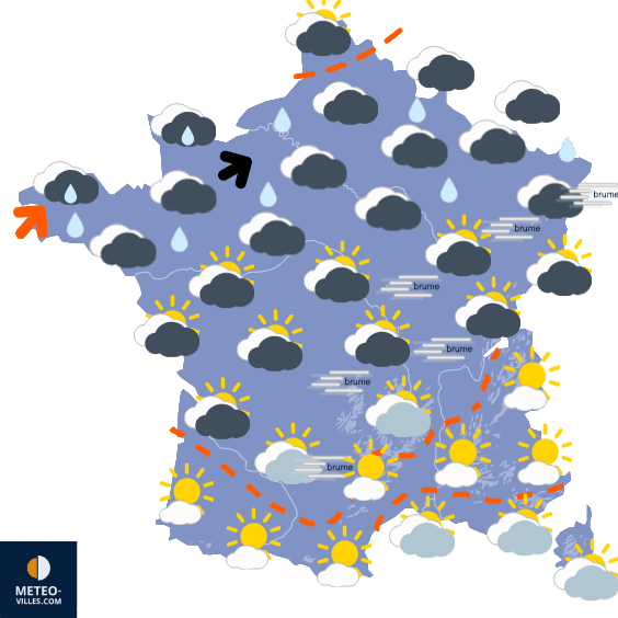 Retour de la neige en montagne et toujours aussi agité