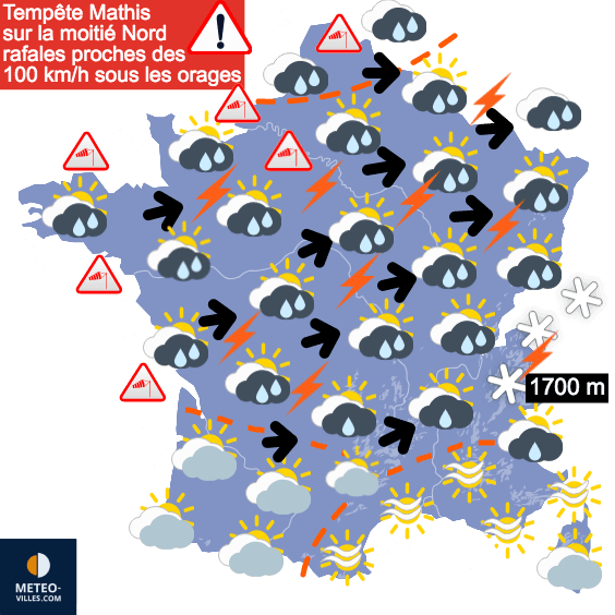 Retour d'un temps plus calme et plus sec à partir de lundi