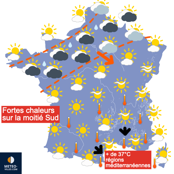 Heureusement, les très fortes chaleurs ne vont pas durer