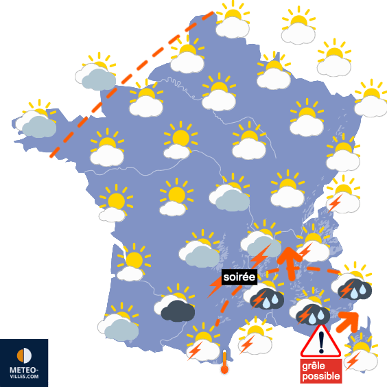 Pas de nouvelle vague de chaleur marquée et étendue en vue