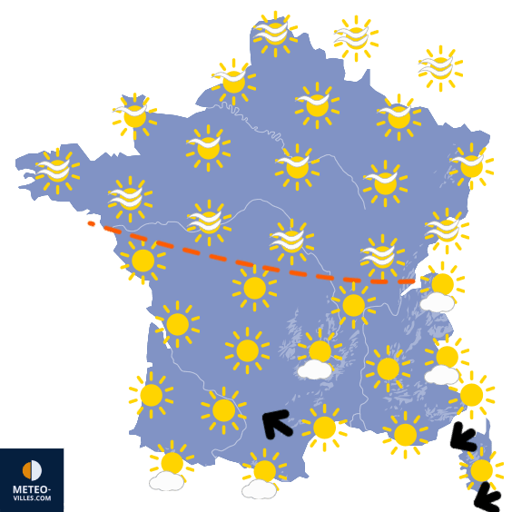 Descente froide avec giboulées se confirmant pour fin mars