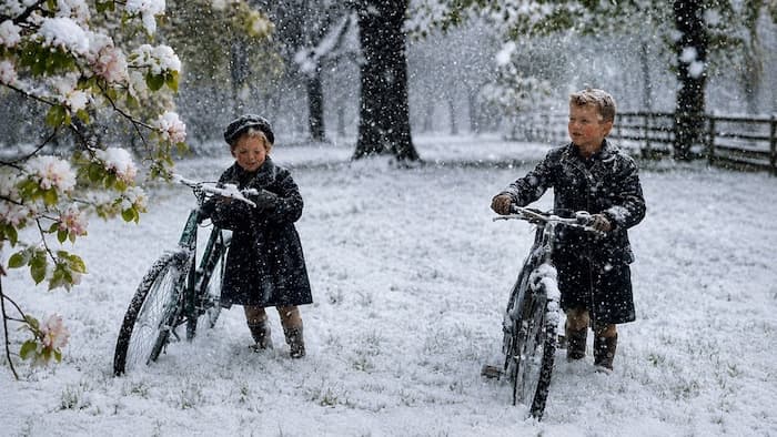 Incroyable pour la saison : de la neige possible en plaine après le 15 mai !