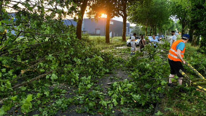 Grêle géante, rafales destructrices, possible tornade : le week-end orageux a frappé fort