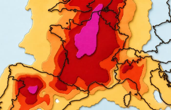 Jeudi sera le pic de la canicule : jusqu’à 40°C en France