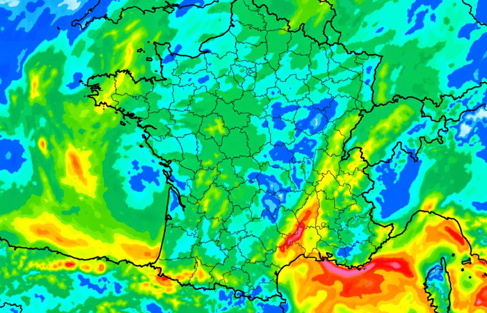 Un véritable changement de temps mercredi avec des pluies sur presque toute la France