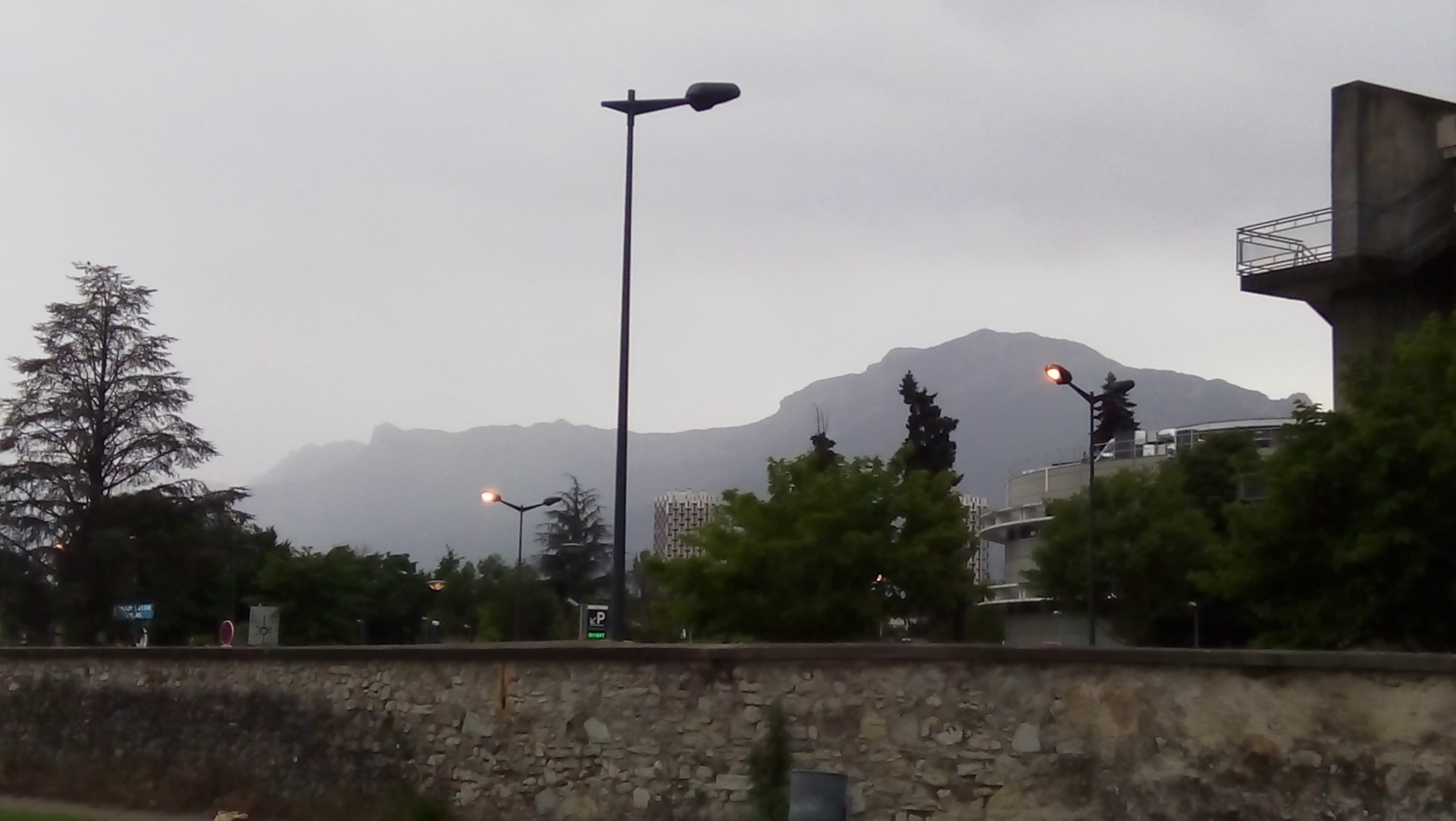 L averse de pluie