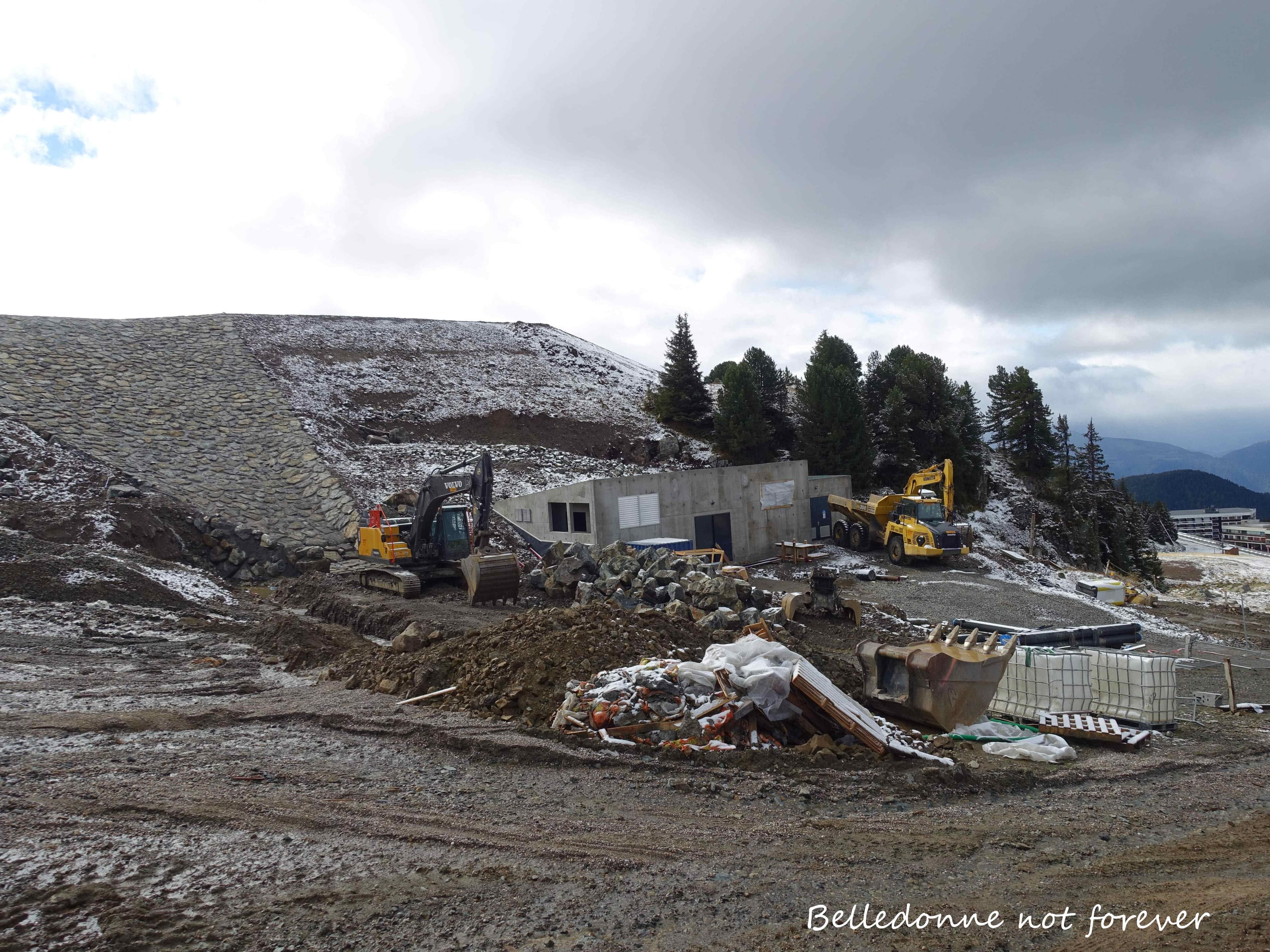 Les travaux se poursuivent ... A.P.