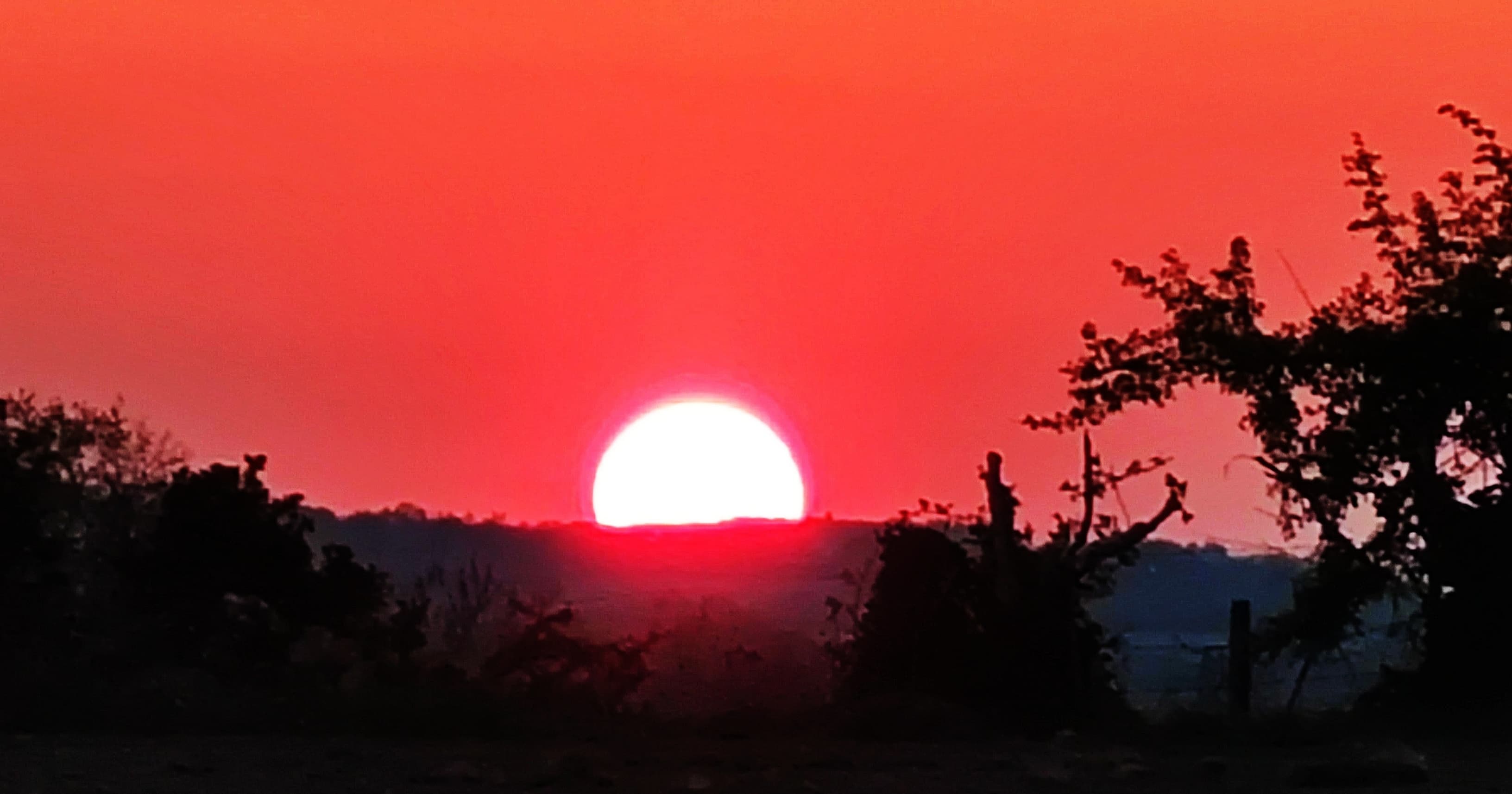 Coucher de soleil en Vendée