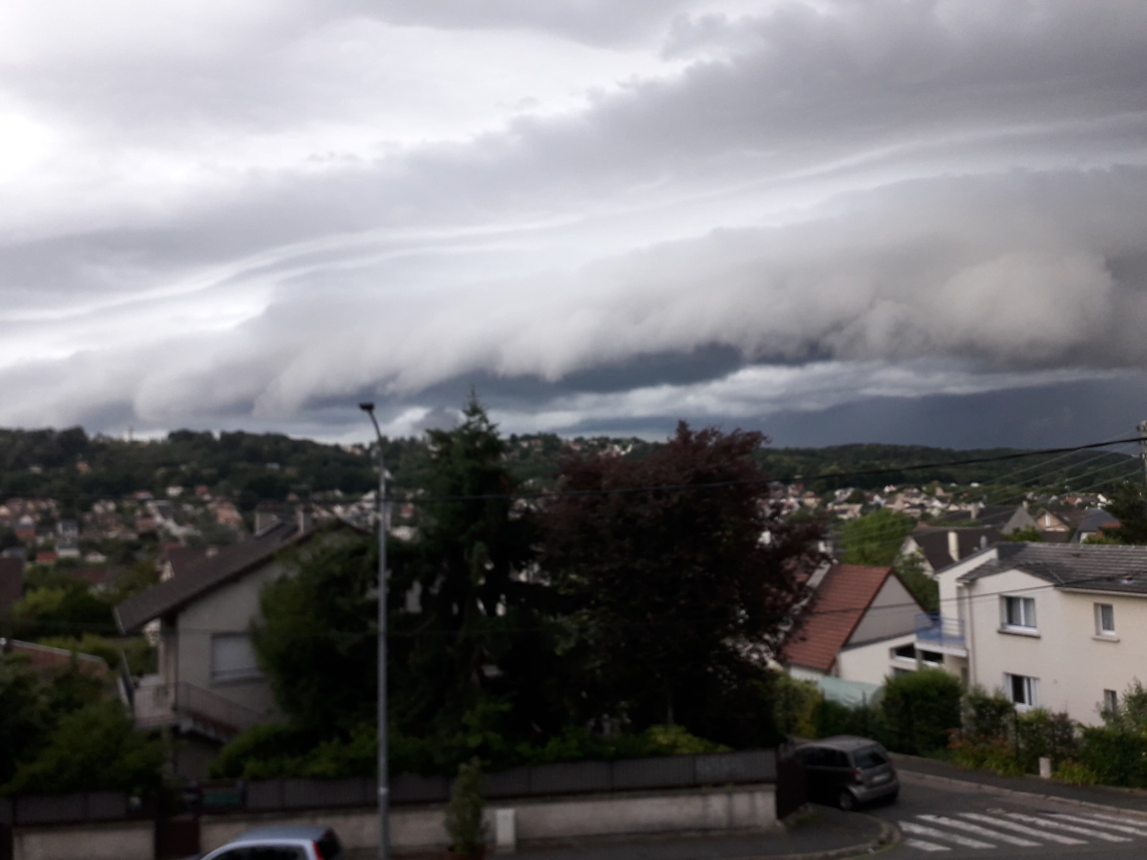 Orage en approche