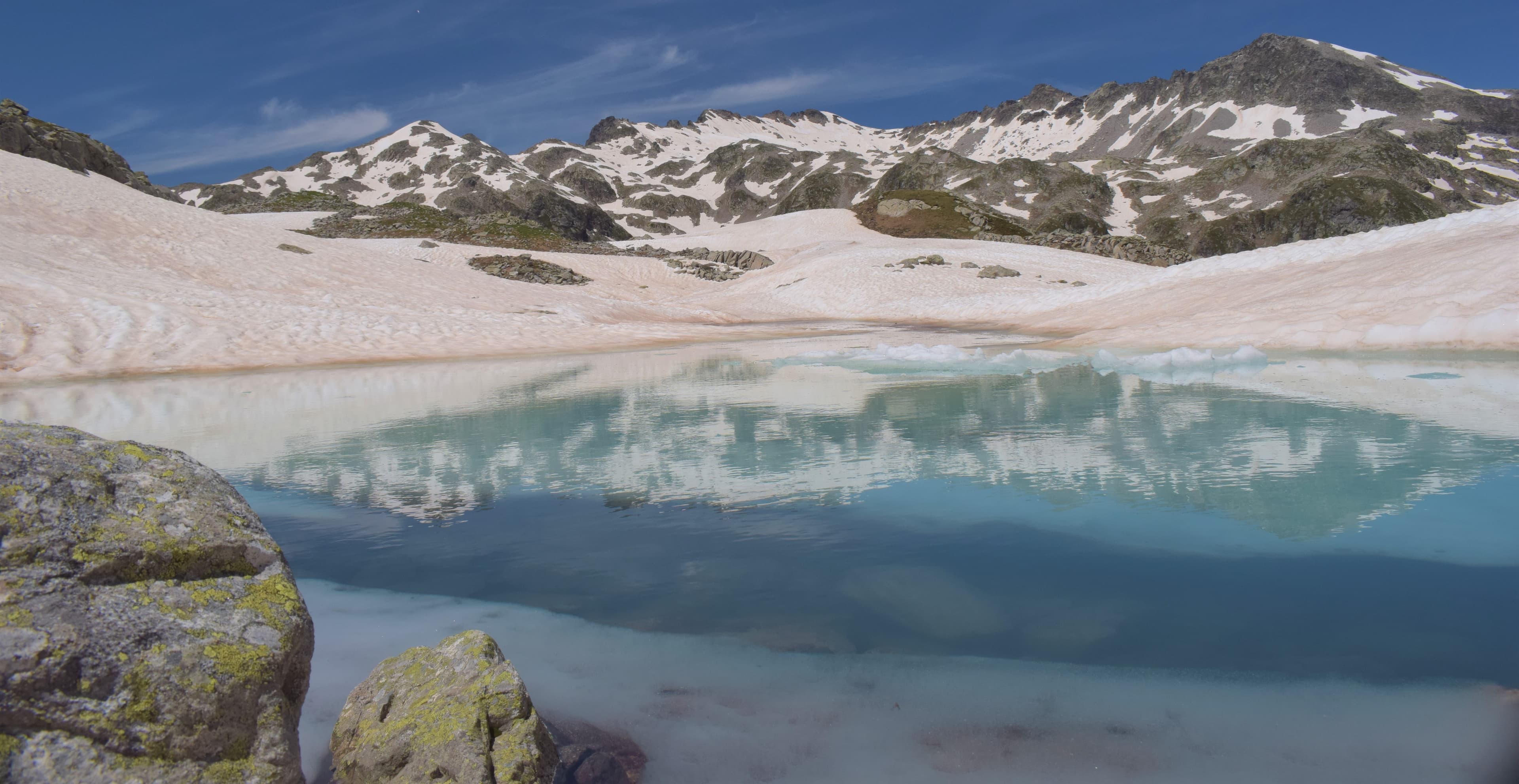 Au dessus du Col des Sept Laux