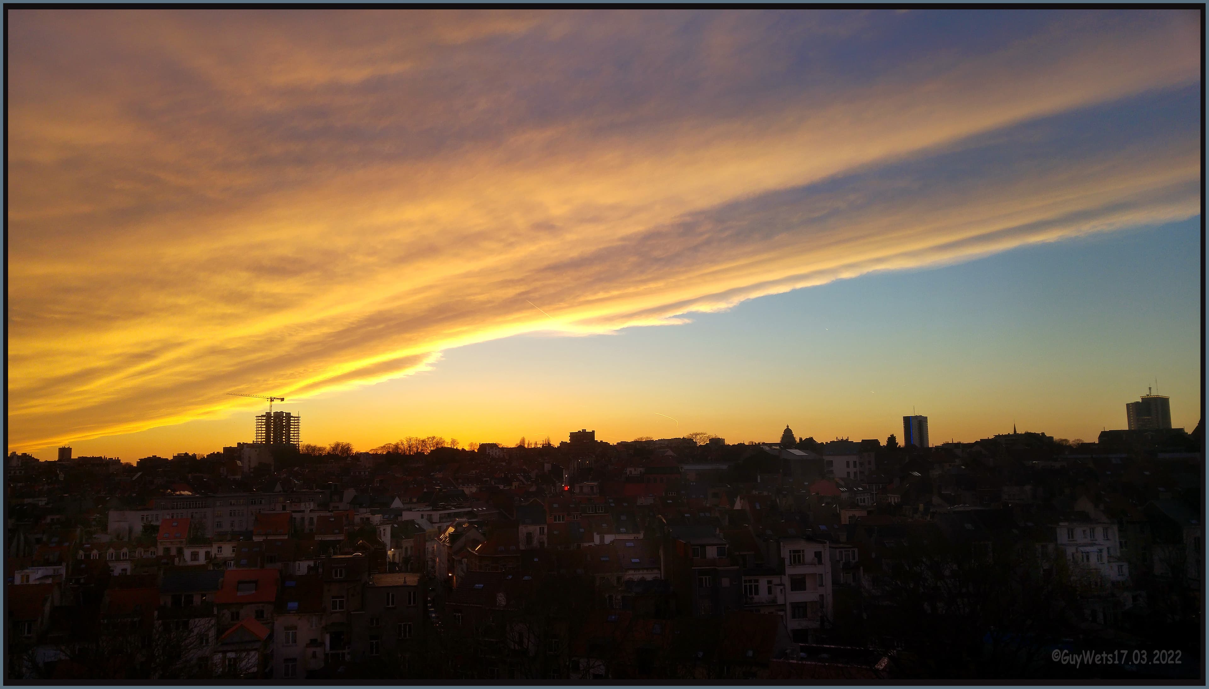 Soleil fin du jour