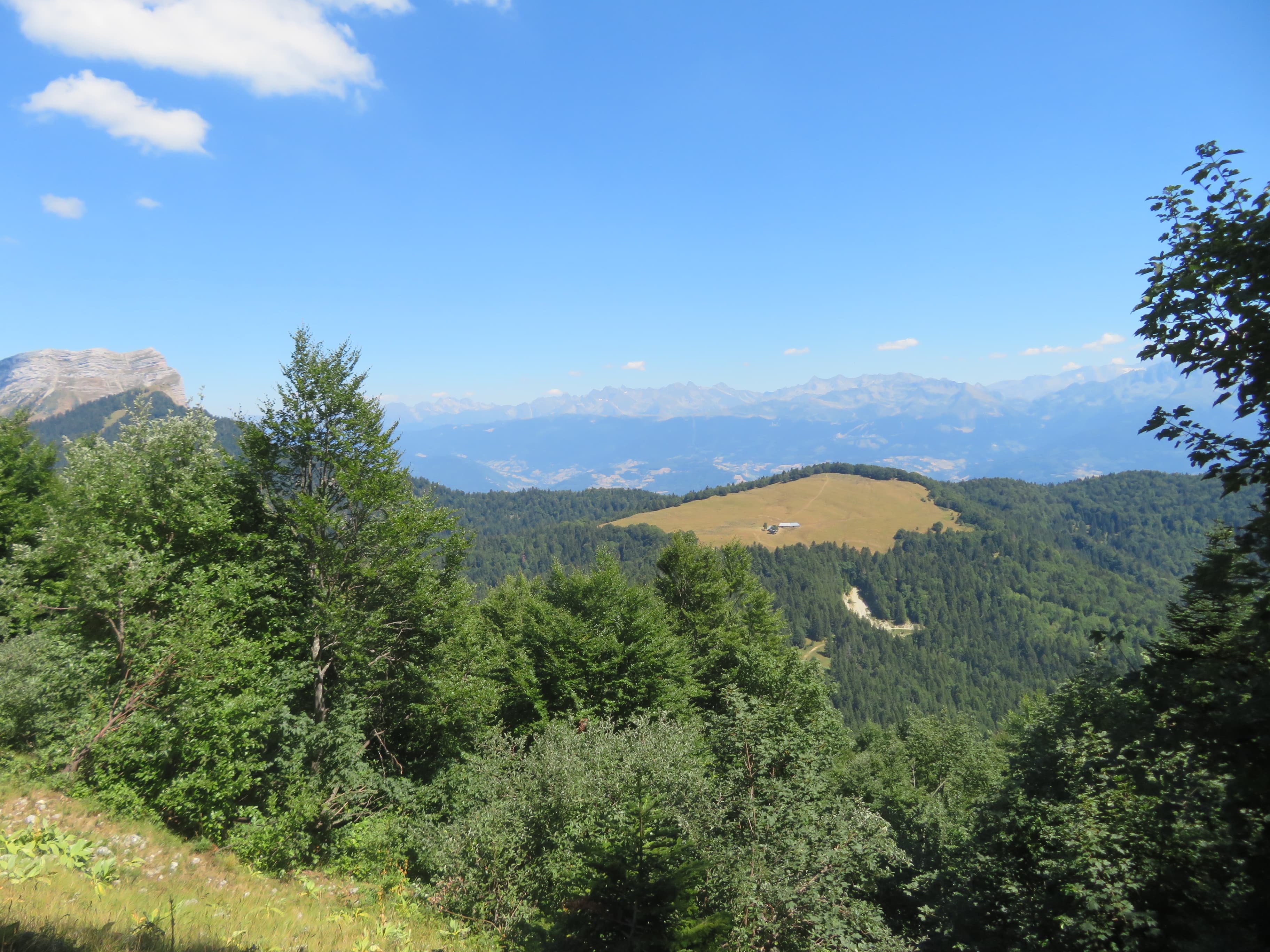 Vue sur l'Eimendras du dessus