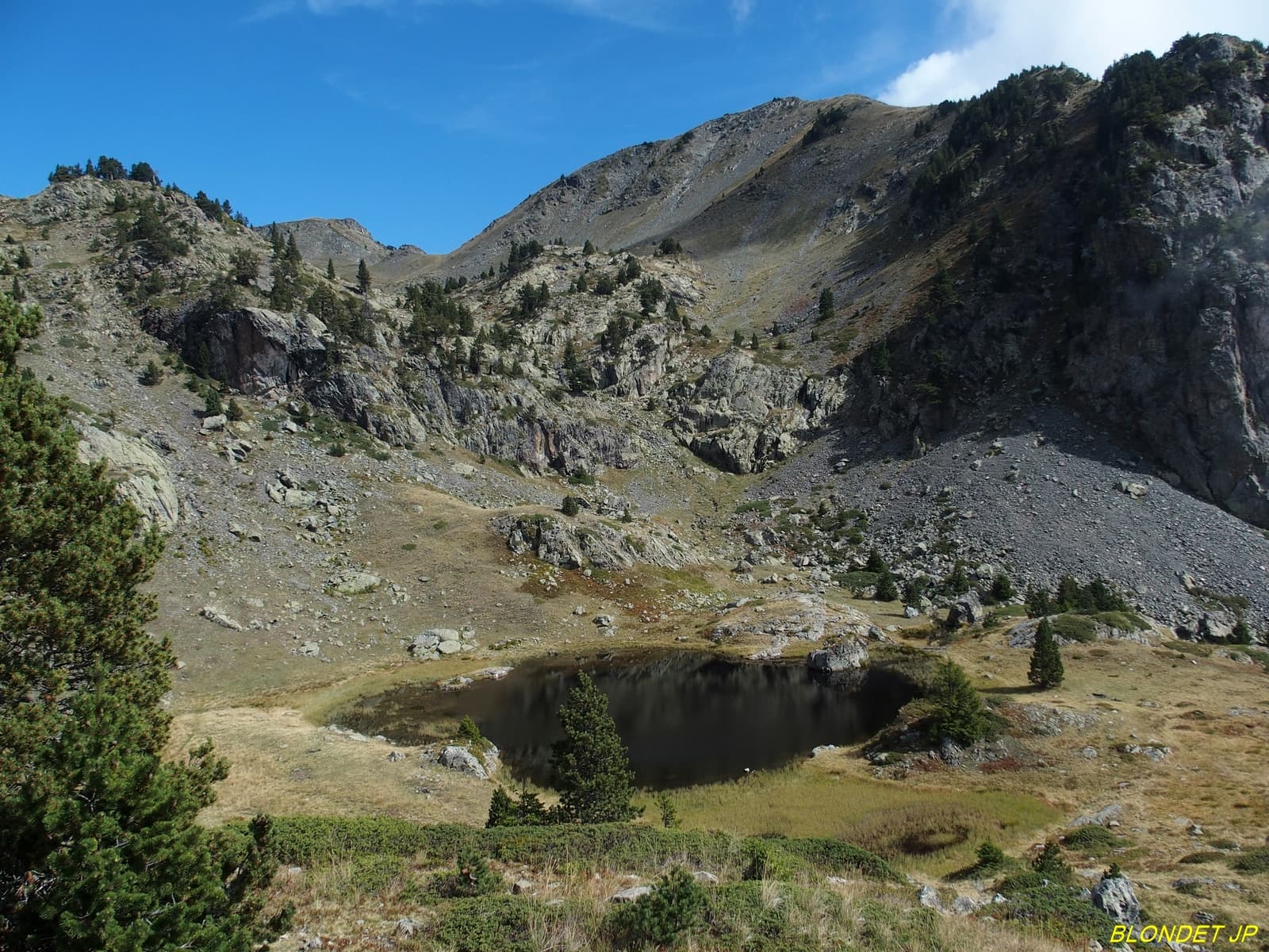 Lac après le Col de l'Infernet