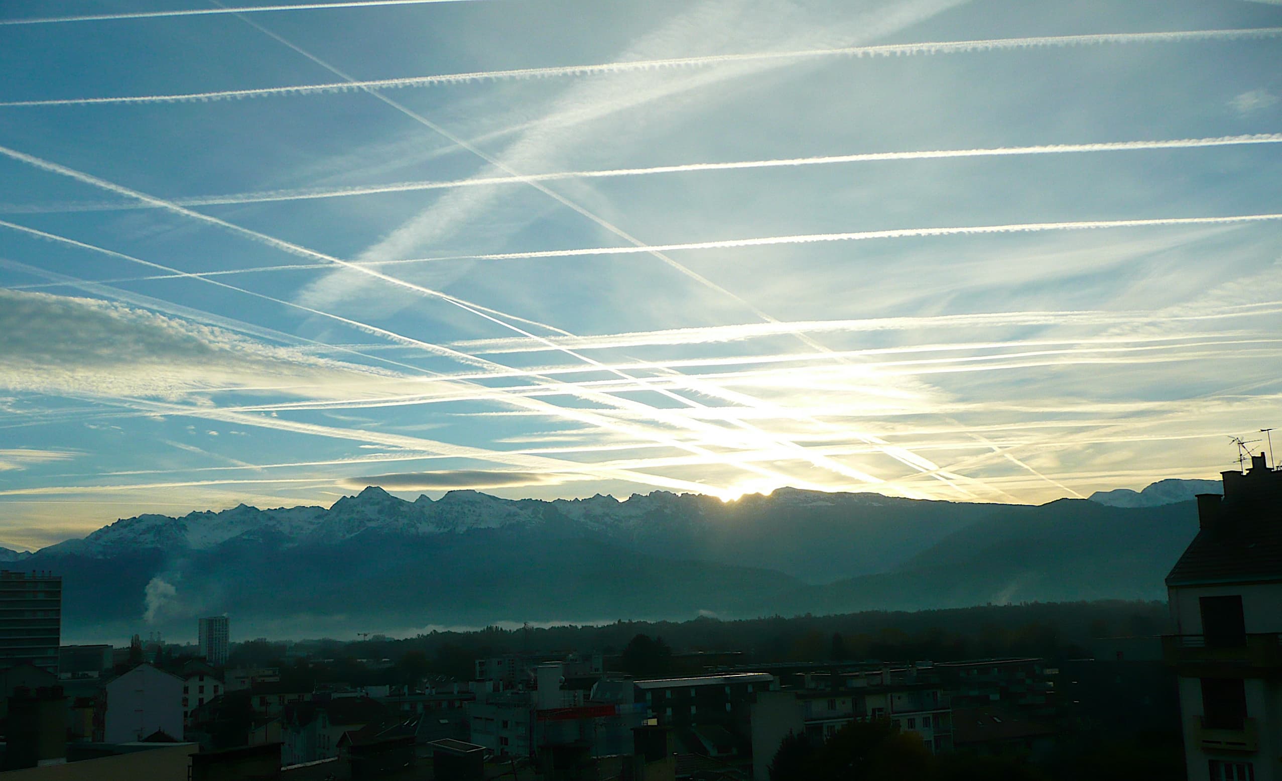 Ciel pollué
