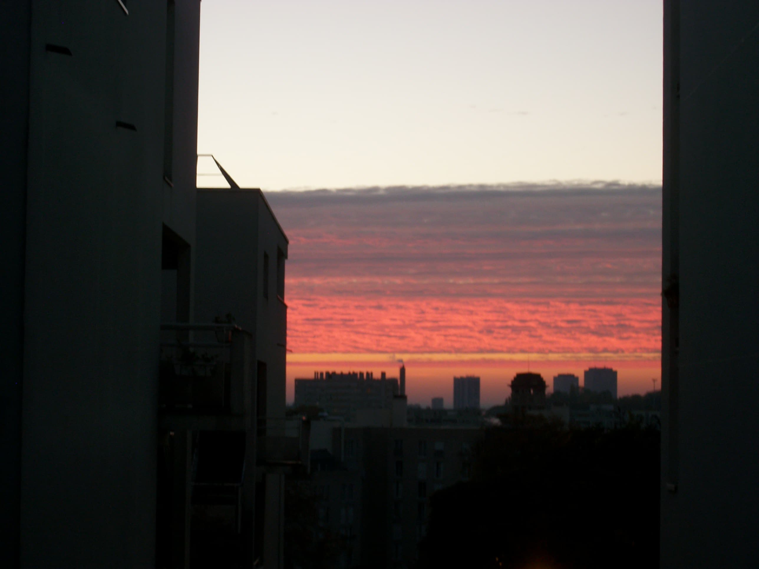 coucher de soleil