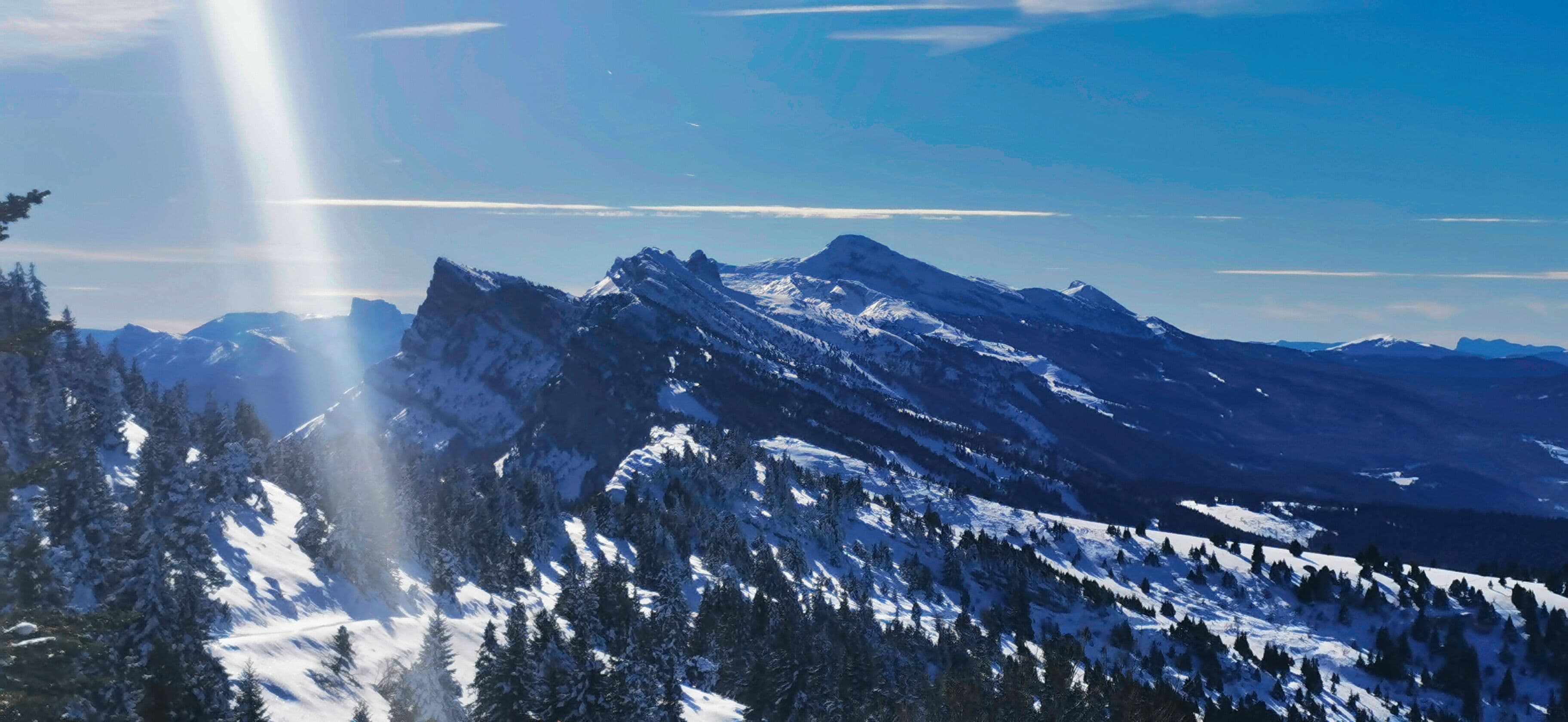 En redescendant du Moucherotte (1900m)