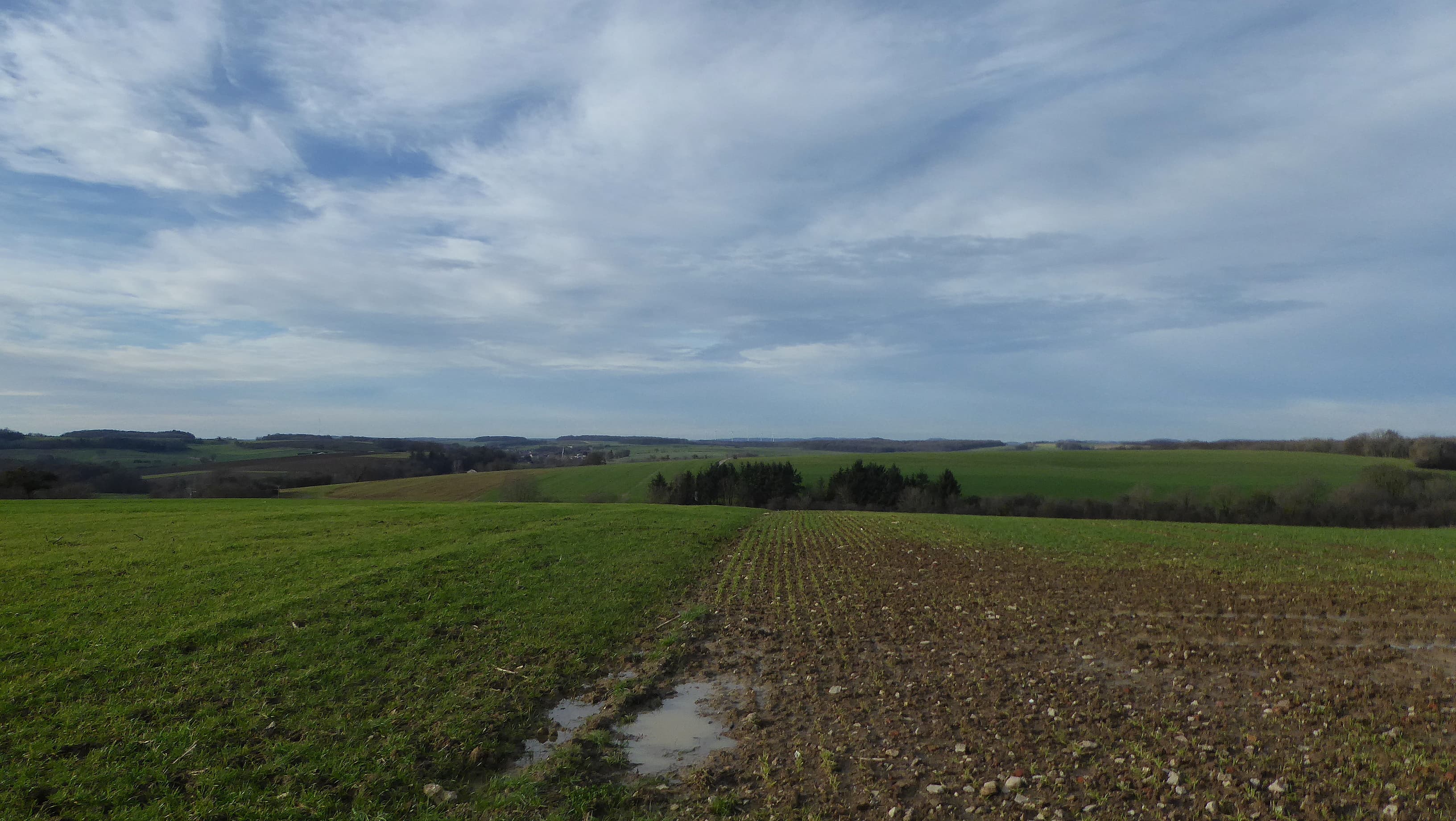 Ciel nuageux