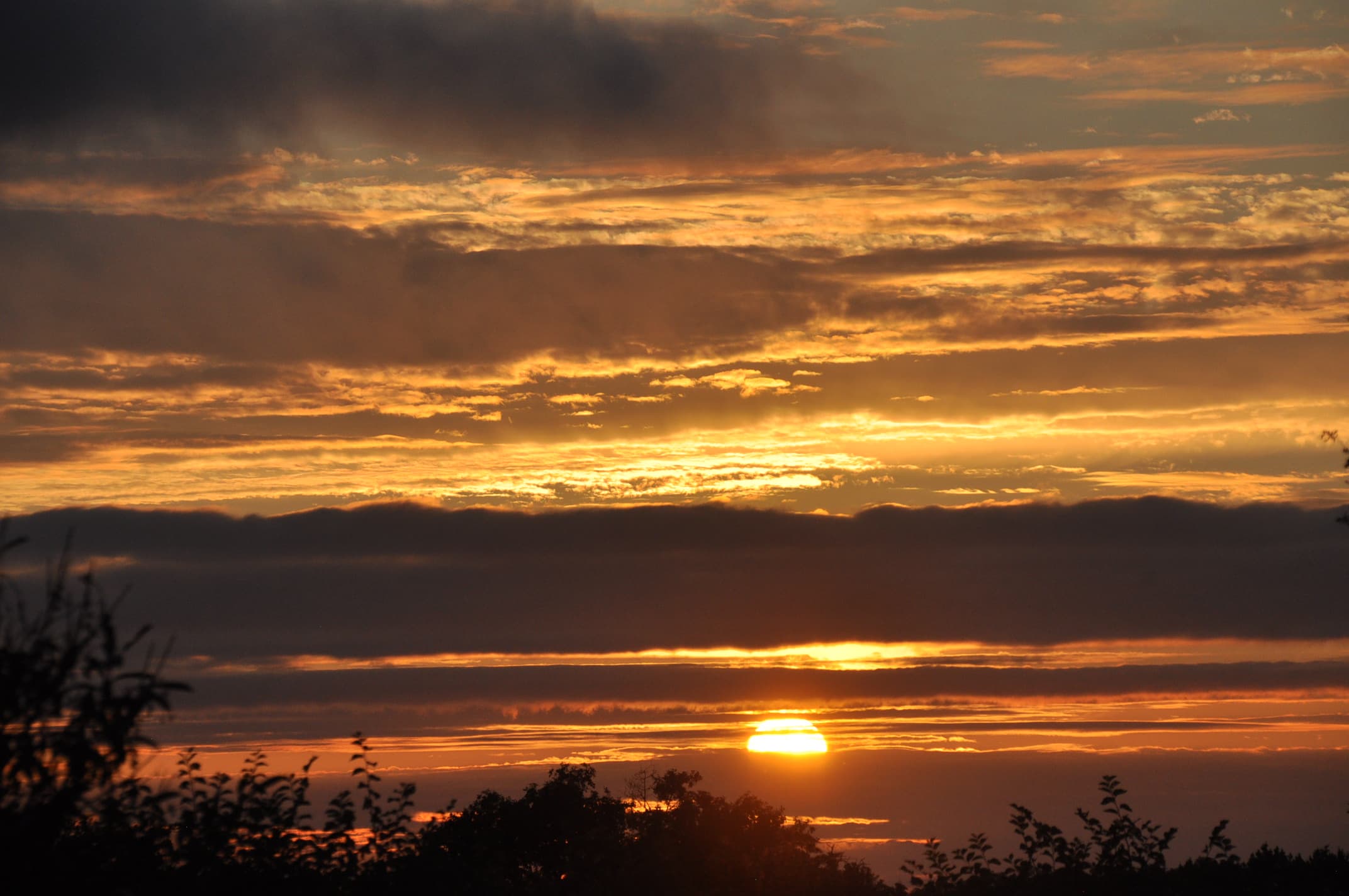 Magique et coloré coucher de soleil !!!