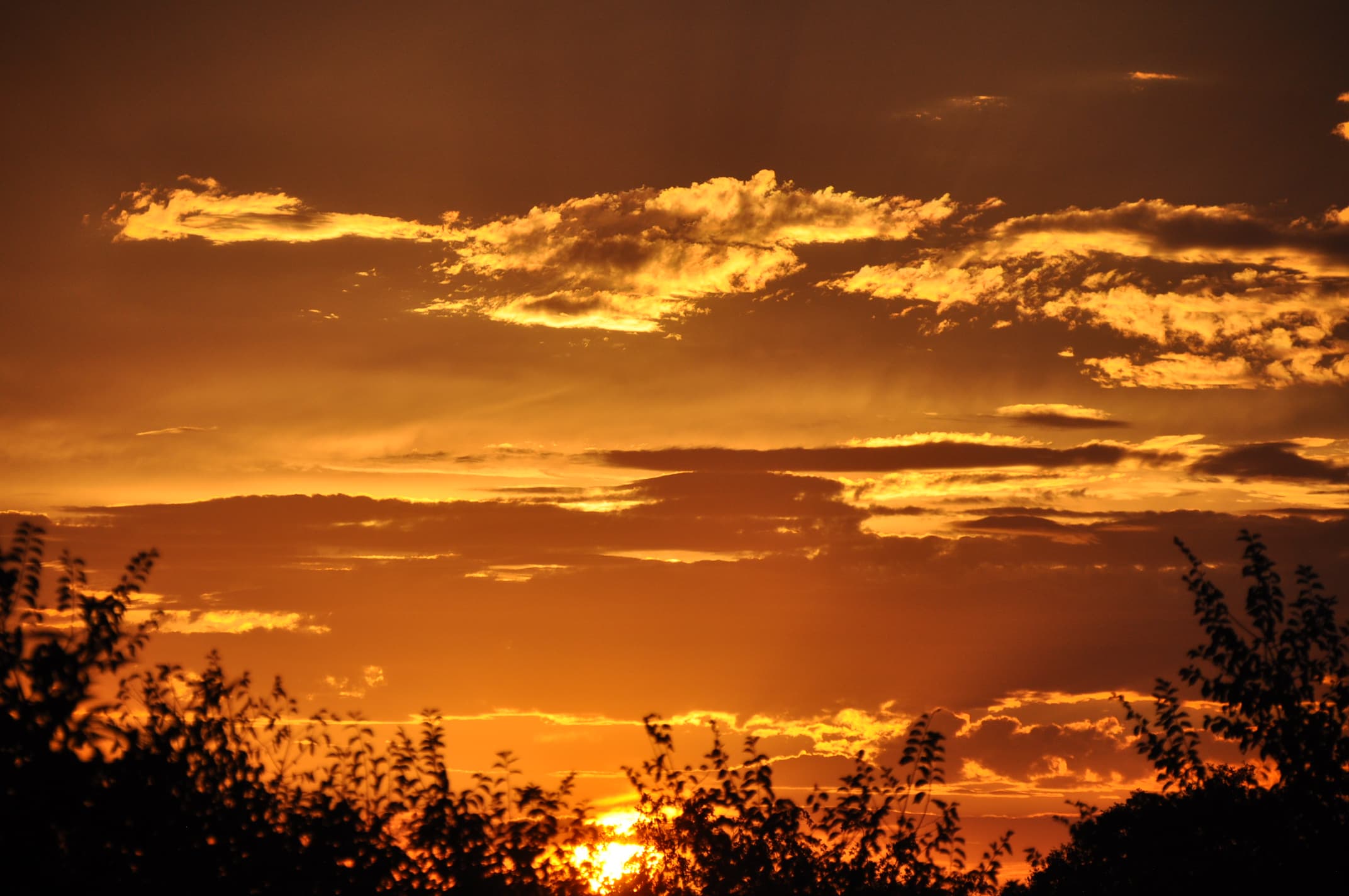 Magie du ciel de fin de journée !!!