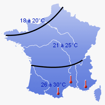 Image d'illustration pour Week-end agréable au Sud, plus mitigé au Nord