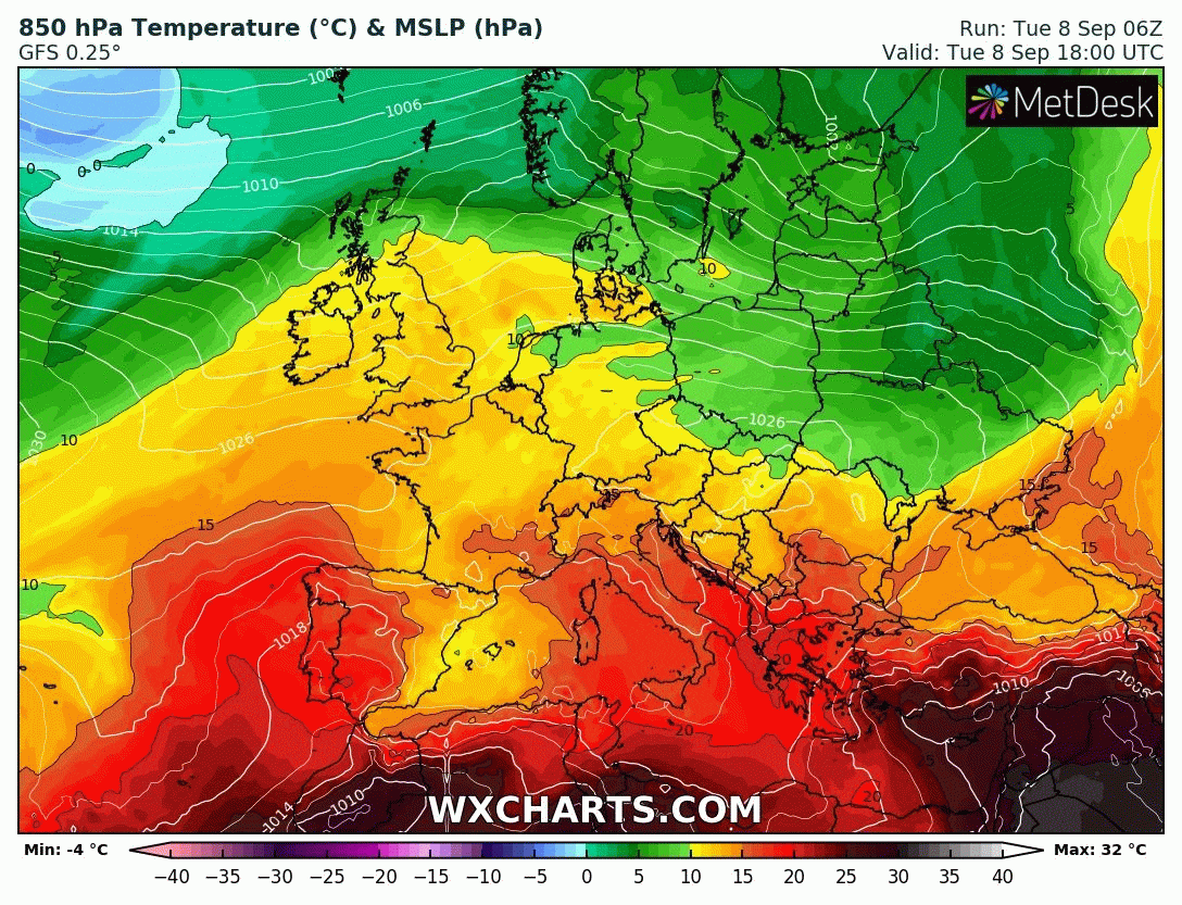 Image d'illustration pour L'automne a beaucoup de mal à s'installer en France...