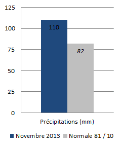 Image d'illustration pour Météo Lyon : bilan rapide de novembre 2013