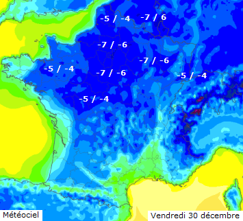 Image d'illustration pour Vers un froid sec fin 2016 puis un froid humide début 2017
