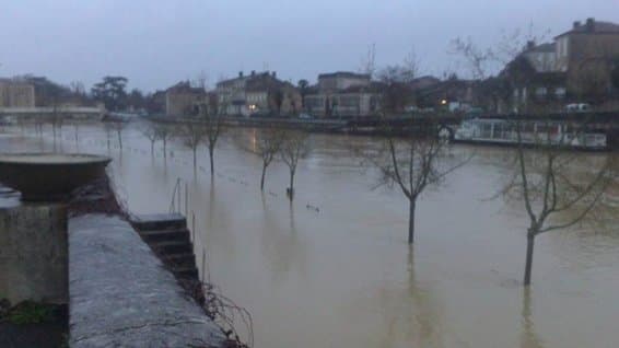 Image d'illustration pour Inondations majeures dans le Sud-Ouest du 24 janvier au 6 février